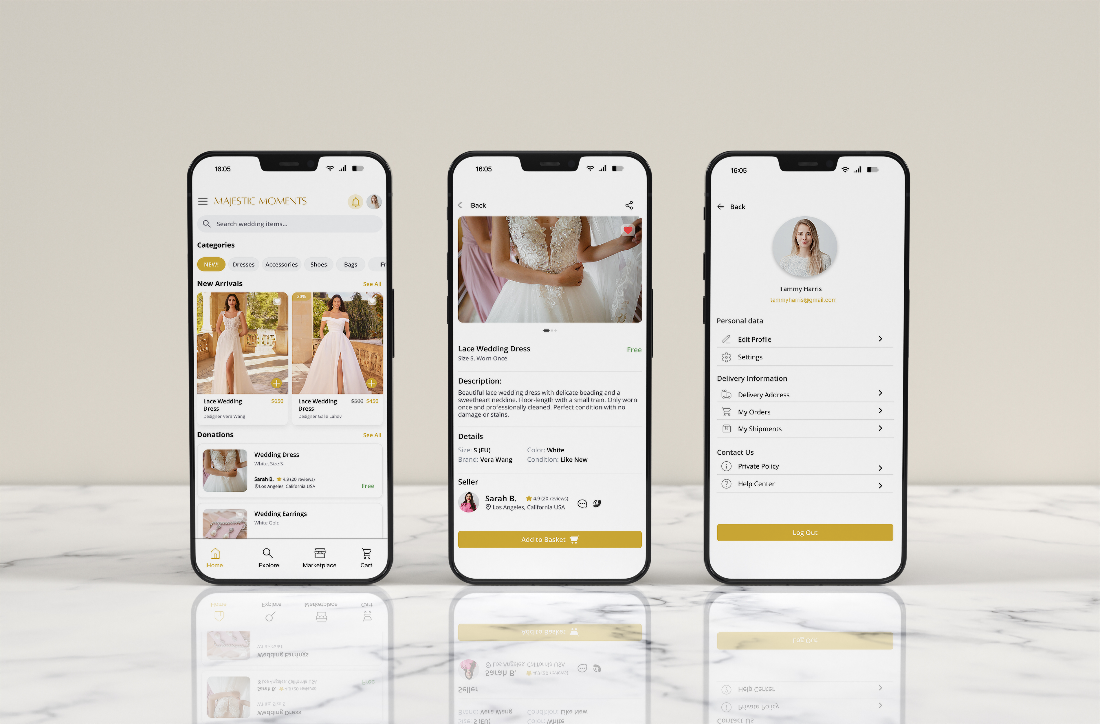 Majestic Moments Mobile App